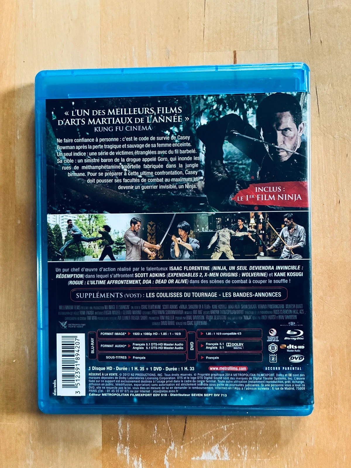 Combo Blu-ray DVD Ninjas II. – photo 3